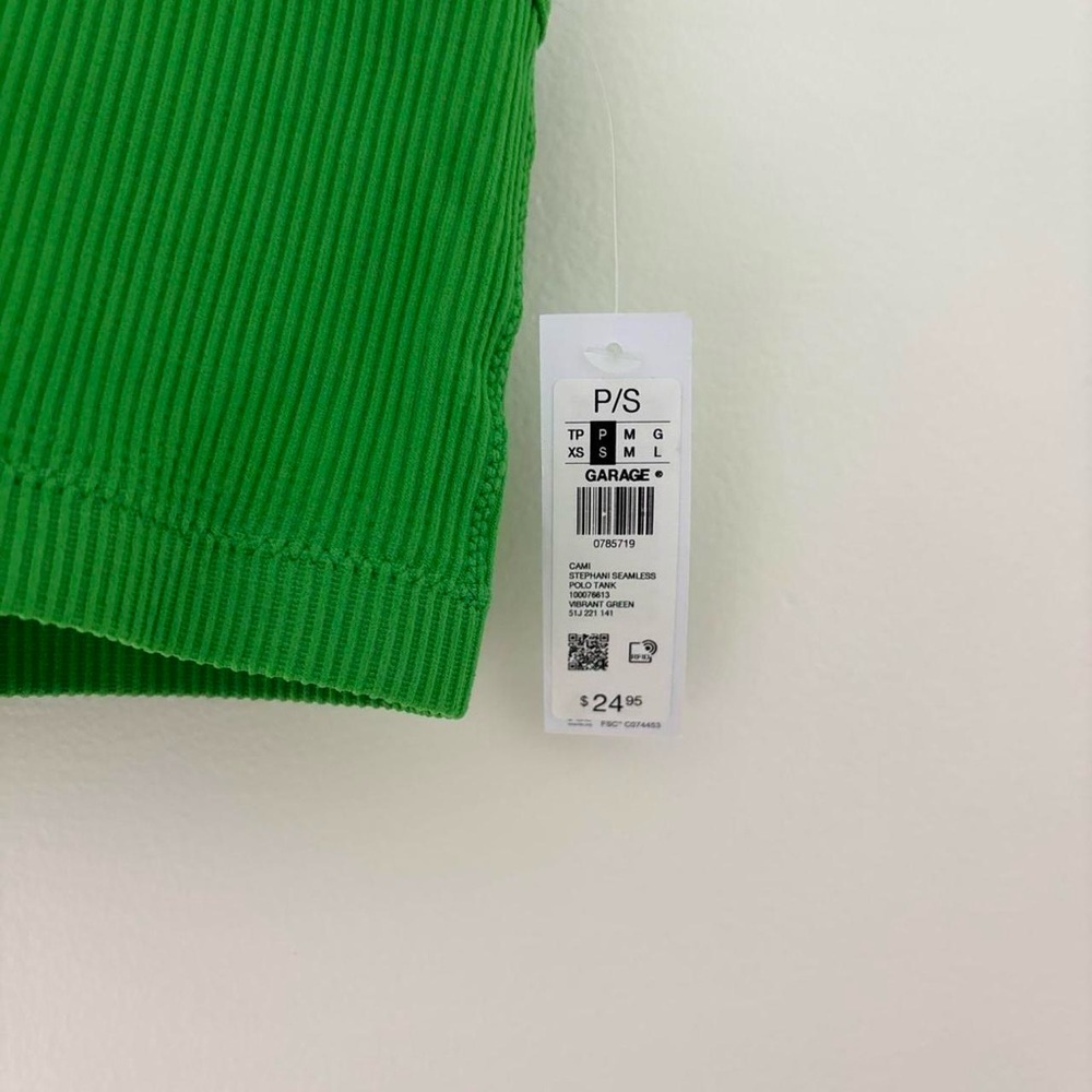 Green Garage Stephani Seamless Polo Tank - Picture 3 of 4